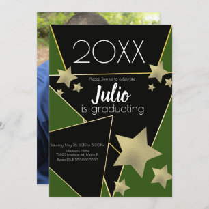 Invitation Graduation College Highschool Celebration Photo I