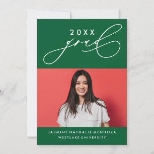 INVITATION GRADUELLE DE CALLIGRAPHIE WHIMSIQUE