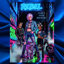 Graffiti d'anniversaire rebelle moto ruelle chien