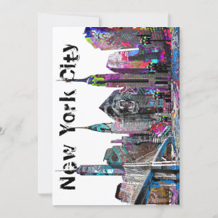 Invitation Graffiti de New York