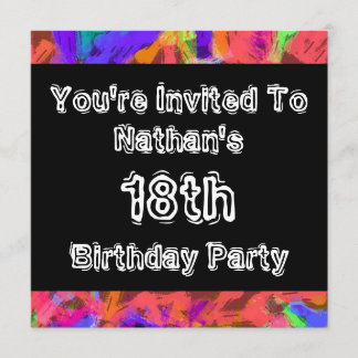Invitation Graffiti ~ Parti