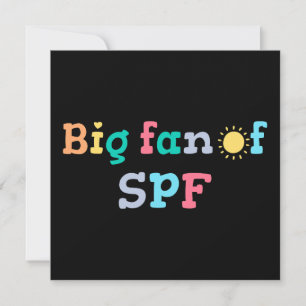 Invitation Grand fan de SPF