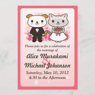 Invitation Grand mariage