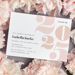 Invitation Grande année   Graduation Party