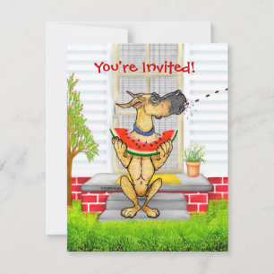 Invitation Grande Dane SPIT Faite