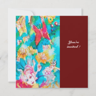 Invitation GRAPE FAIRY TALE Imaginaire coloré