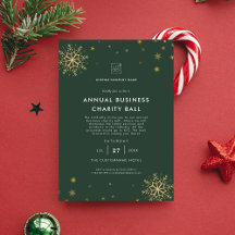 Green | Activité Fête de Noël d'affaires Collecte 