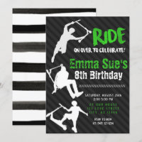 Green Scooter Skate Park fête Anniversaire