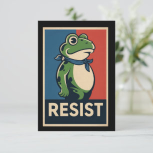 Invitation Grenouille de Portland en protestation contre la r