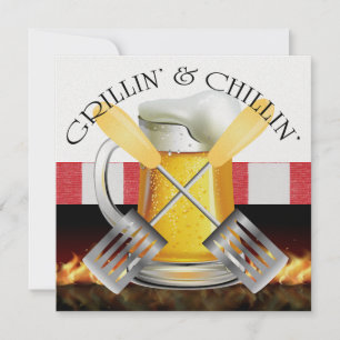 Invitation Grillin' et Chillin' 2