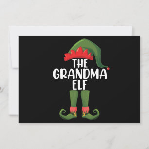 Invitation Groupe de Noël de la famille correspondante de Gra