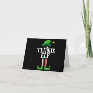 Invitation Groupe de Noël familial assorti Tennis Elf