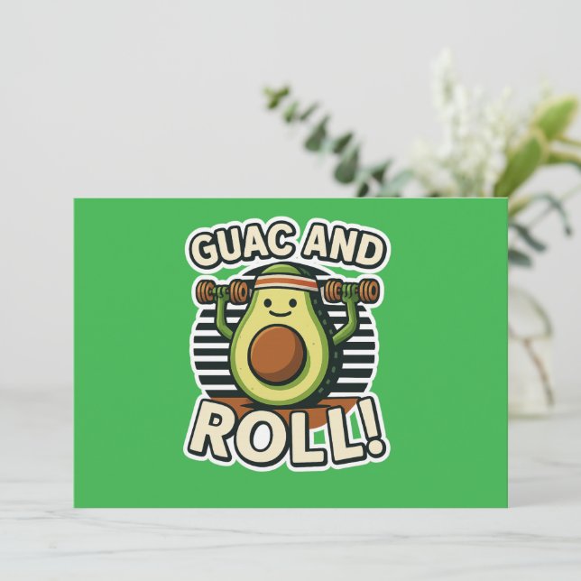 Invitation Guac Et Rouleau (Debout devant)