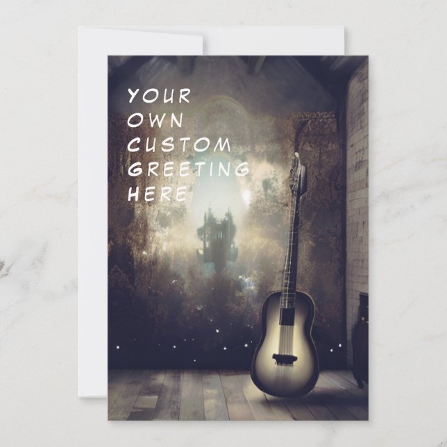 Invitation guitar (Front)