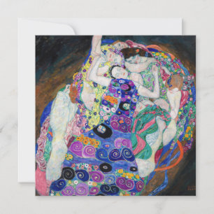 Invitation Gustav Klimt - La Vierge