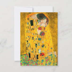Invitation Gustav Klimt Le Baiser