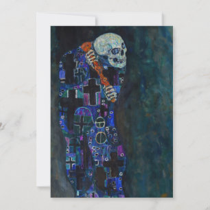 Invitation Gustav Klimt - Mort et vie