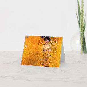 Invitation Gustav Klimt Portrait d'Adele Bloch Bauer