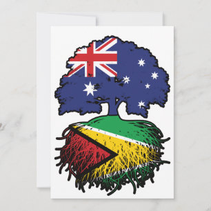 Invitation Guyane Australie Australie racine arbre