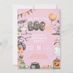 Invitation Halloween 1ER Anniversaire N'importe quel âge Fill