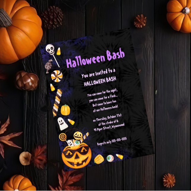 Invitation Halloween Bash (Créateur téléchargé)