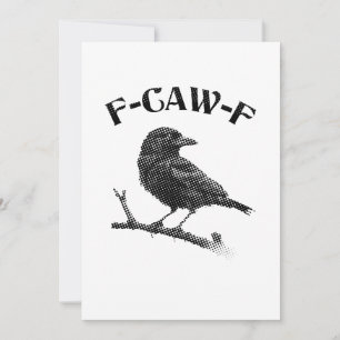 Invitation Halloween F-CAW-F du Corbeau