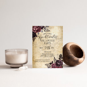 Invitation Halloween, Halloween adulte, Fête du costume, Cost