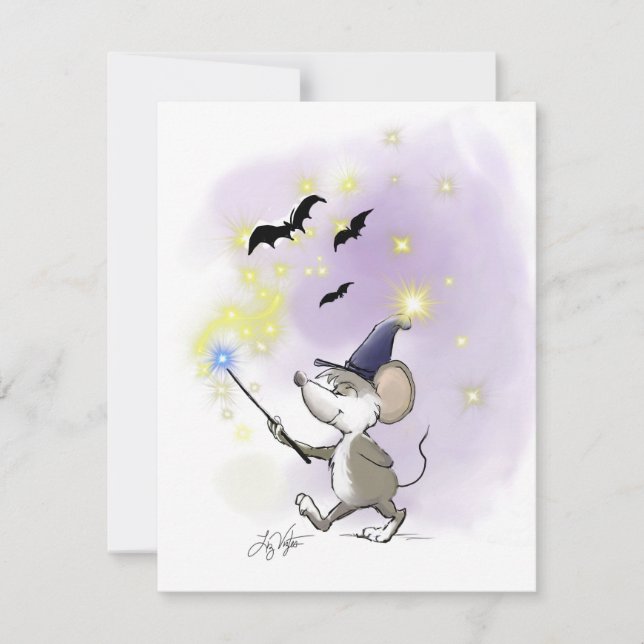 Invitation Halloween heureux de Moe (Devant)