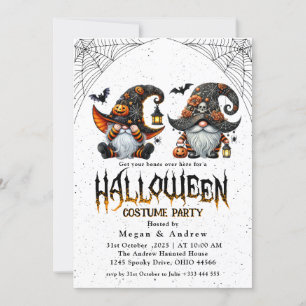 Invitation Halloween Les Sept Nains