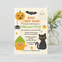 Halloween modifiable - Little Monster Bash -
