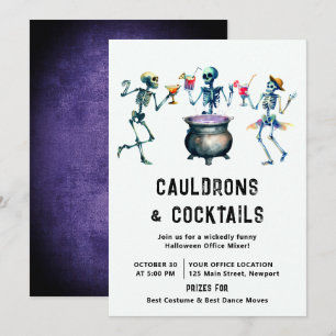 Invitation Halloween Office Party Business Mixer