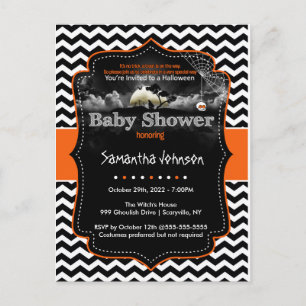 Invitation Halloween personnalisée