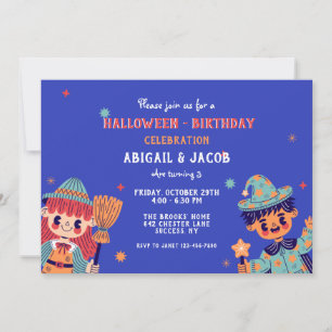 Invitation Halloween pour Enfants