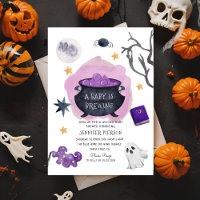 Halloween sorcière Un bébé brasse du Baby shower