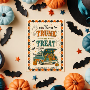 Invitation Halloween Trunk Or Treat