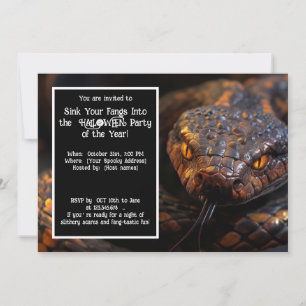 Invitation Halloween Venom & Vibes