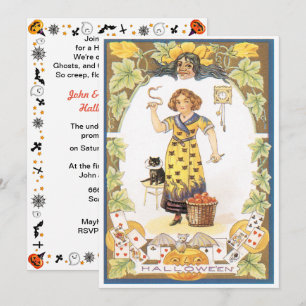 Invitation Halloween vintage Fun Halloween