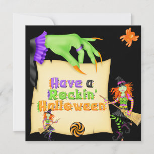 Invitation Halloween Witchy