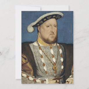 Invitation Hans Holbein le jeune - Portrait de Henri VIII