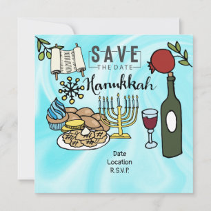 Invitation Hanukkah 