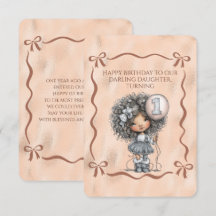 Happy Birthday Darling Daughter Turning 1