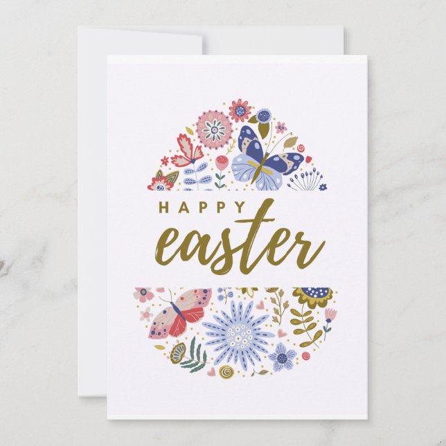 INVITATION HAPPY EASTER (Devant)