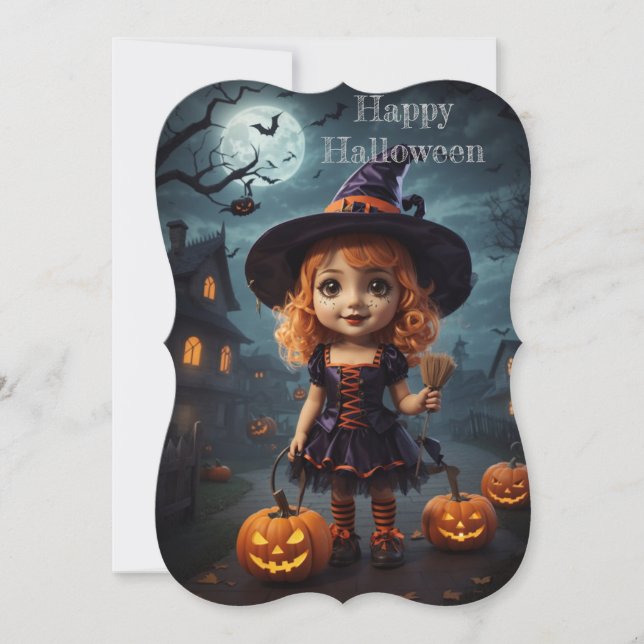 Invitation Happy Halloween Soirée to Remember (Devant)