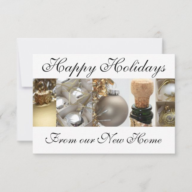Invitation Happy Holidays (Devant)