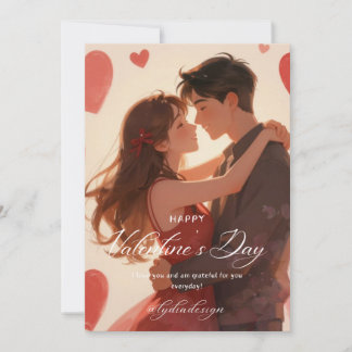 Invitation  Happy Valentine’s Day Romantic Wall Art | Love