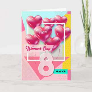 Invitation Happy Women’s Day! 8th March International Holiday