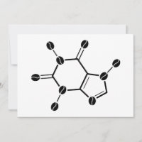 haricots moléculaires de caféine