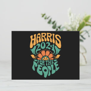 Invitation Harris Walz Président des élections de 2024 Kamala