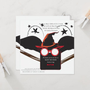 Invitation Harry Potter   Baby shower du château de Hogwarts
