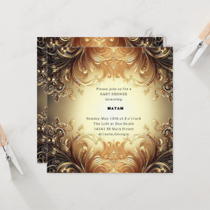 Invitation Harry Potter   Baby shower du château de Hogwarts